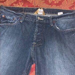 Lucky brand button fly jeans size 36